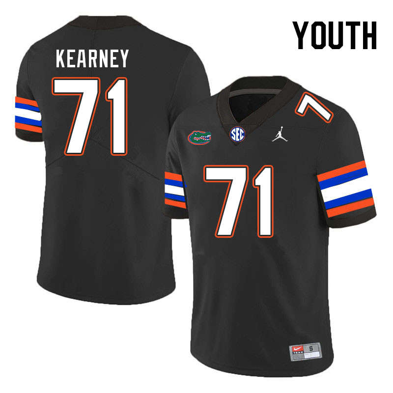 Youth #71 Roderick Kearney Florida Gators College Football Jerseys Stitched Sale-Black - Click Image to Close
